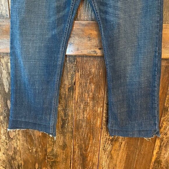 Levi’s 514 34/30 Men’s Blue Denim Slim Straight Cotton Jeans - Picture 3 of 11